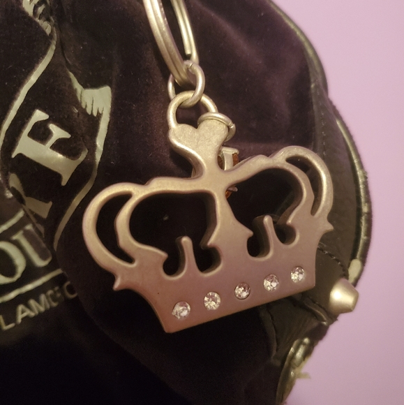 SOLD Juicy Couture black Scottie velour handbag - Picture 5 of 8